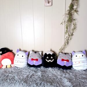 Bundle 6 Halloween Squishmallows 9 Inch Plush